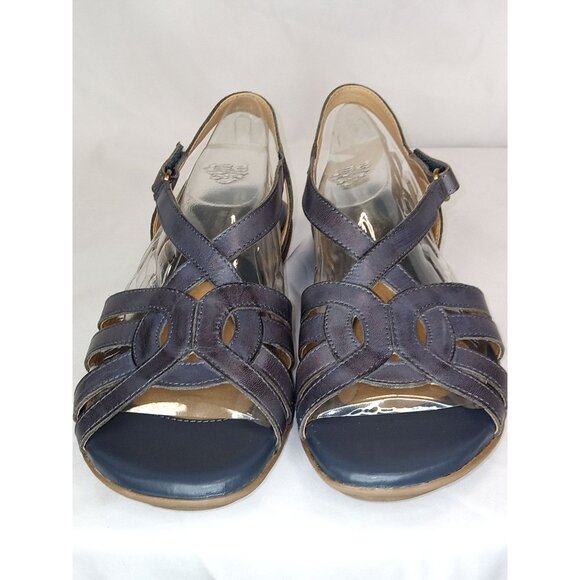 NWOT Naturalizer Catrina Spring Denim Blue Strappy Sandals Size 7.5M - Picture 7 of 13
